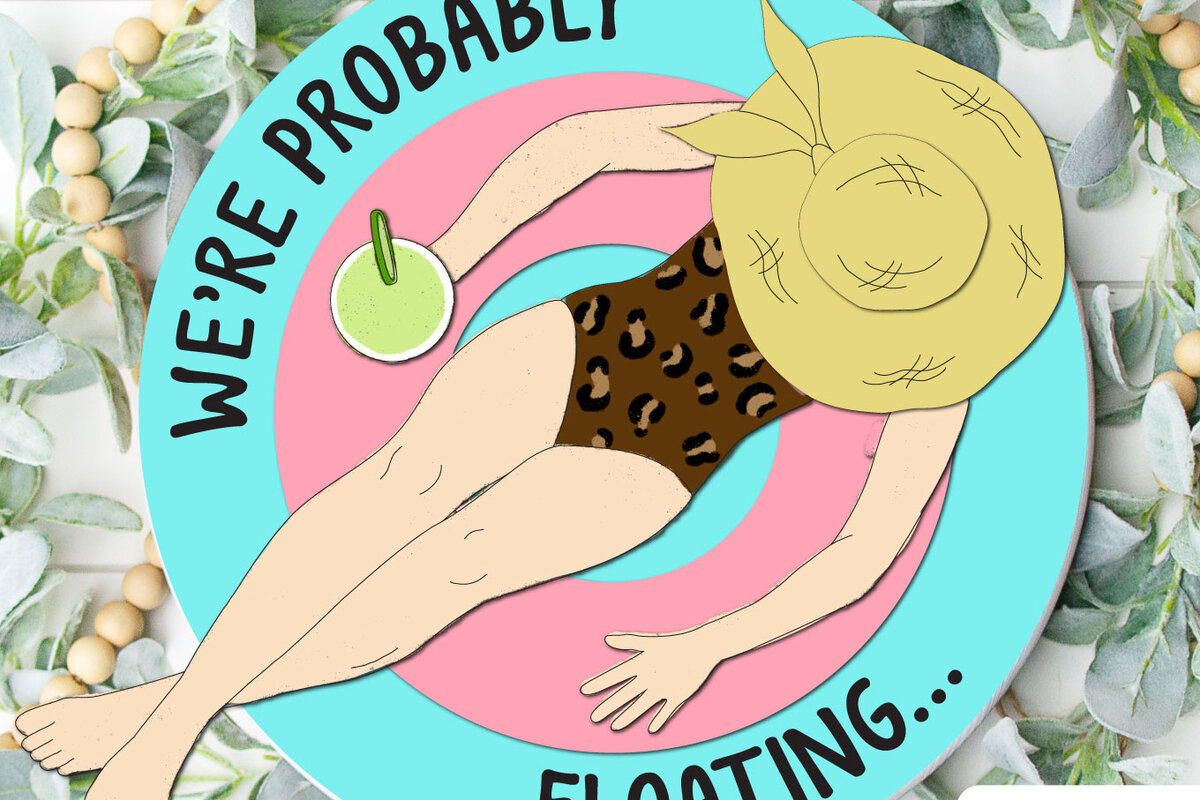 Intra απο ξύλο plywood 3mm-4mm πάχος – Αρχείο κοπής λέιζερ πινακίδας Pool Floatie Δίασταση  20x20 cm INTRAFABR-64136568