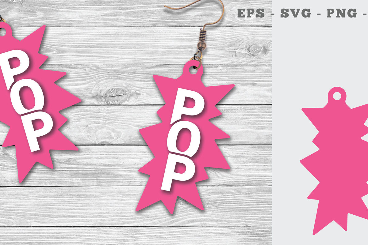 Intra απο ξύλο plywood 3mm-4mm πάχος – Pop σκουλαρίκια Δίασταση  5x5 cm INTRAFABR-112070680