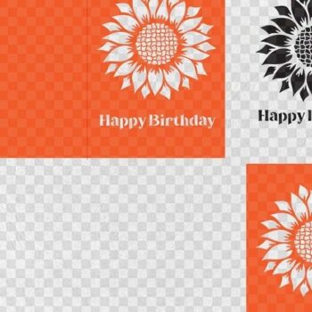 Intra απο ξύλο plywood 3mm-4mm πάχος – Αναδυόμενη κάρτα γενεθλίων Sunflower Δίασταση  20x20 cm INTRAFABR-18991114 - Image 4