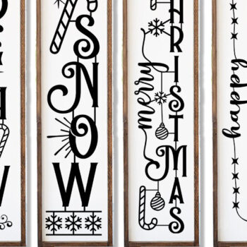 Intra απο ξύλο plywood 3mm-4mm πάχος – Αρχείο κοπής λέιζερ Porch Sign, Πρωτοχρονιά Δίασταση  40x30 cm INTRAFABR-48456502 - Image 1