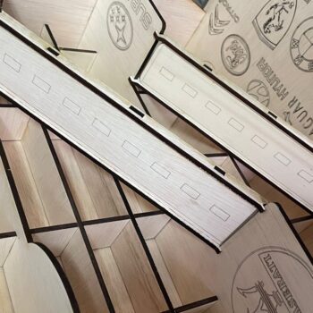 Intra απο ξύλο plywood 3mm-4mm πάχος – Πρακτικό Γκαράζ για Μικρά Αυτοκίνητα 4mm Δίασταση  20x20 cm INTRAFABR-71695283 - Image 8