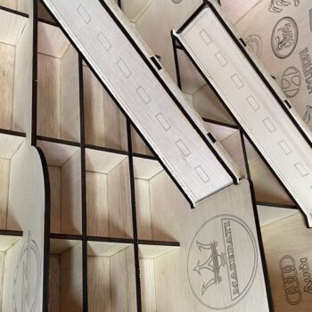 Intra απο ξύλο plywood 3mm-4mm πάχος – Πρακτικό Γκαράζ για Μικρά Αυτοκίνητα 4mm Δίασταση  20x20 cm INTRAFABR-71695283 - Image 10