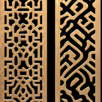 Intra απο ξύλο plywood 3mm-4mm πάχος – Σετ κοπής με λέιζερ ακριβείας Δίασταση 20x20 cm INTRAFABR-118187794 - Image 4