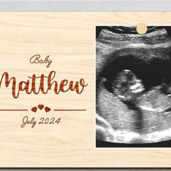 Intra απο ξύλο plywood 3mm-4mm πάχος – Ανακοίνωση εγκυμοσύνης Παππούδες και γιαγιάδες Δίασταση  20x20 cm INTRAFABR-97024622 - Image 1