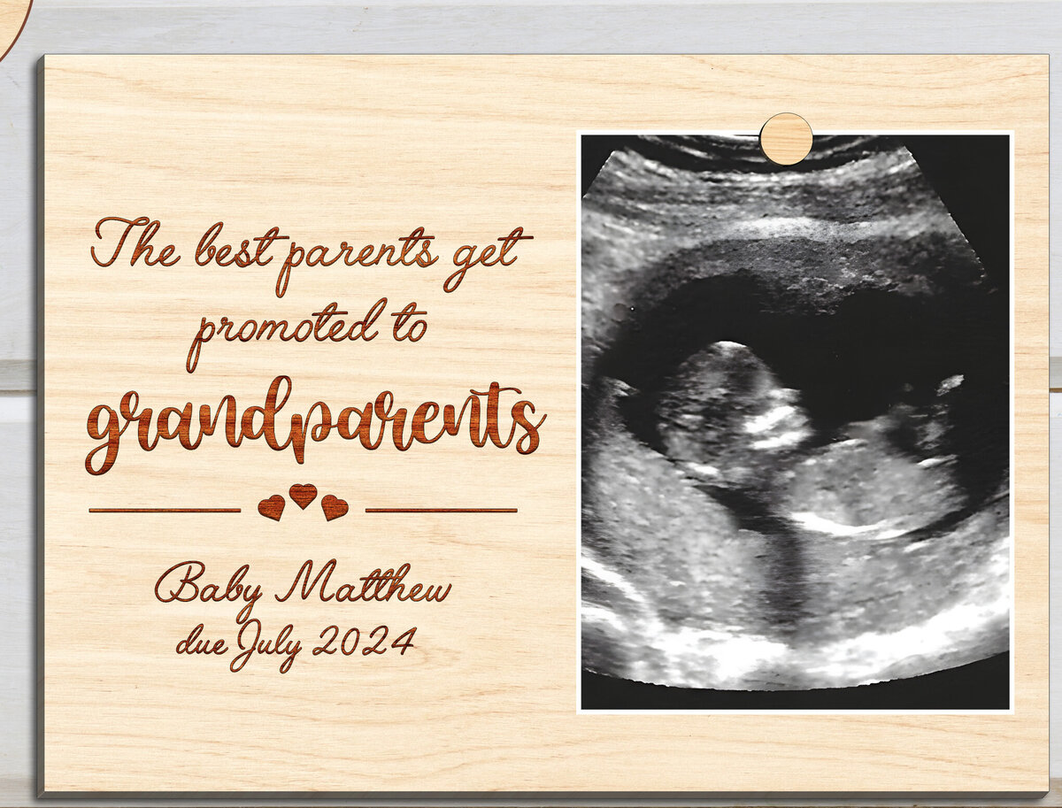 Intra απο ξύλο plywood 3mm-4mm πάχος – Ανακοίνωση εγκυμοσύνης Γονείς Παππούς Δίασταση  20x20 cm INTRAFABR-97023502