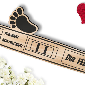 Intra απο ξύλο plywood 3mm-4mm πάχος – Εγκυμοσύνη Αποκάλυψη σε όλους Δοκιμή Δίασταση  20x20 cm INTRAFABR-103439625 - Image 2