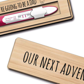 Intra απο ξύλο plywood 3mm-4mm πάχος – Εγκυμοσύνη Αποκάλυψη στον Σύζυγο Box Test Δίασταση  20x20 cm INTRAFABR-103439692 - Image 1