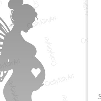Intra απο ξύλο plywood 3mm-4mm πάχος – Εγκυμοσύνη, Σιλουέτα έγκυων γυναικών Δίασταση  20x20 cm INTRAFABR-104082103 - Image 2