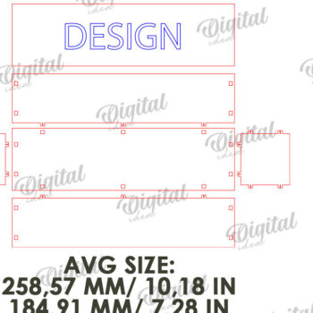 Intra απο ξύλο plywood 3mm-4mm πάχος – Κουτιά δοκιμών εγκυμοσύνης Πακέτο Lasercut Δίασταση 20x20 cm INTRAFABR-121517497 - Image 3
