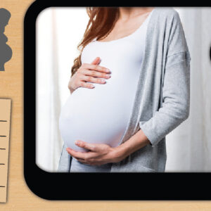 Intra απο ξύλο plywood 3mm-4mm πάχος – Έγκυος κορνίζα φωτογραφιών, τέχνη τοίχου Δίασταση  40x30 cm INTRAFABR-68073106