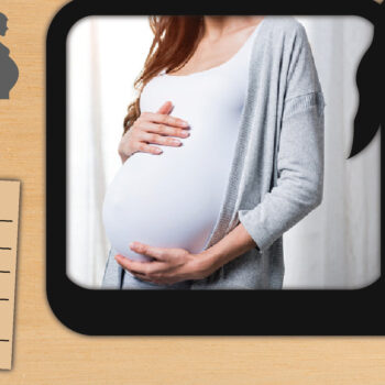 Intra απο ξύλο plywood 3mm-4mm πάχος – Έγκυος κορνίζα φωτογραφιών, τέχνη τοίχου Δίασταση  40x30 cm INTRAFABR-68071956 - Image 1