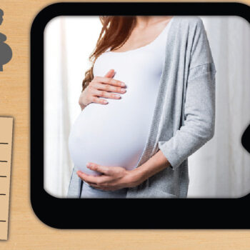 Intra απο ξύλο plywood 3mm-4mm πάχος – Έγκυος κορνίζα φωτογραφιών, τέχνη τοίχου Δίασταση  40x30 cm INTRAFABR-68072412 - Image 1