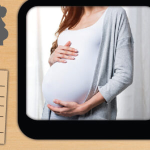 Intra απο ξύλο plywood 3mm-4mm πάχος – Έγκυος κορνίζα φωτογραφιών, τέχνη τοίχου Δίασταση  40x30 cm INTRAFABR-68072835