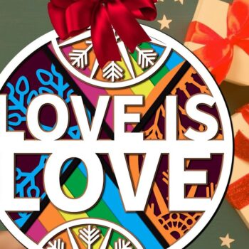 Intra απο ξύλο plywood 3mm-4mm πάχος – Πακέτο χριστουγεννιάτικων στολιδιών Pride Δίασταση 20x20 cm INTRAFABR-44930106 - Image 4