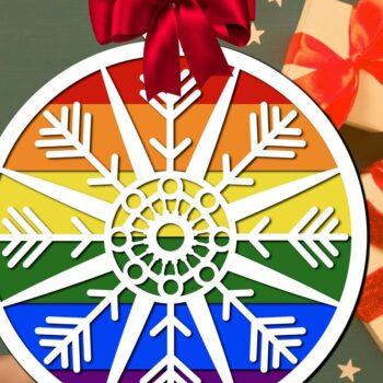 Intra απο ξύλο plywood 3mm-4mm πάχος – Πακέτο χριστουγεννιάτικων στολιδιών Pride Δίασταση 20x20 cm INTRAFABR-44930106 - Image 6