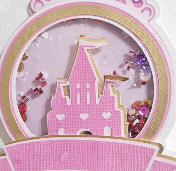 Intra απο ξύλο plywood 3mm-4mm πάχος – Princess Castle Cake Topper Δίασταση  20x20 cm INTRAFABR-106652124 - Image 2