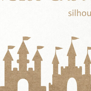 Intra απο ξύλο plywood 3mm-4mm πάχος – Πριγκίπισσα Κάστρο. Πακέτο παραμυθιού Δίασταση  20x20 cm INTRAFABR-115011353