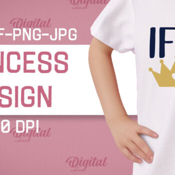Intra απο ξύλο plywood 3mm-4mm πάχος – Princess Girl.  T-Shirt Δίασταση  20x20 cm INTRAFABR-89921474 - Image 1