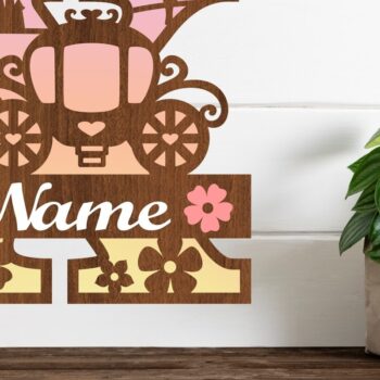 Intra απο ξύλο plywood 3mm-4mm πάχος – Πριγκίπισσα Μονόγραμμα Letter X Δίασταση 20x20 cm INTRAFABR-76568408 - Image 1