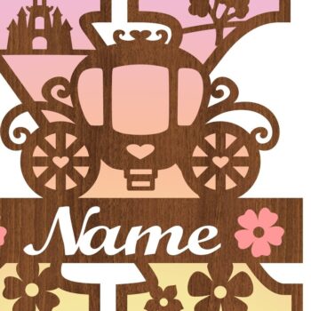 Intra απο ξύλο plywood 3mm-4mm πάχος – Πριγκίπισσα Μονόγραμμα Letter X Δίασταση 20x20 cm INTRAFABR-76568408 - Image 3