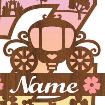 Intra απο ξύλο plywood 3mm-4mm πάχος – Πριγκίπισσα Μονόγραμμα Letter Z Δίασταση  20x20 cm INTRAFABR-76568465 - Image 3