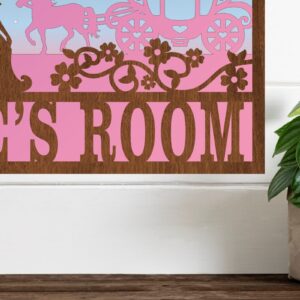 Intra απο ξύλο plywood 3mm-4mm πάχος – Πινακίδα ονόματος σκηνής Princess 3 Layer Δίασταση  20x20 cm INTRAFABR-76339327