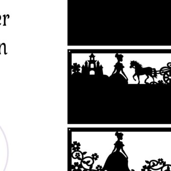 Intra απο ξύλο plywood 3mm-4mm πάχος – Πινακίδα ονόματος σκηνής Princess 3 Layer Δίασταση  20x20 cm INTRAFABR-76339327 - Image 3