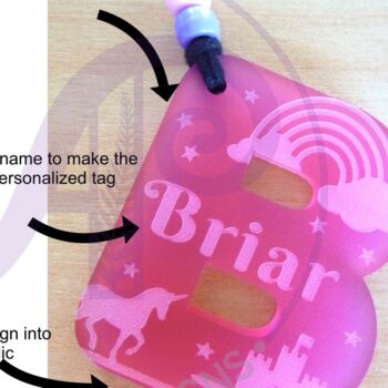 Intra απο ξύλο plywood 3mm-4mm πάχος – Σχέδια επιστολών με θέμα το Princess Δίασταση  20x20 cm INTRAFABR-96342603 - Image 3