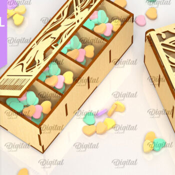 Intra απο ξύλο plywood 3mm-4mm πάχος – Επαγγελματικά κουτιά δώρου Πακέτο κοπής με λέιζερ Δίασταση  20x20 cm INTRAFABR-98270063 - Image 6