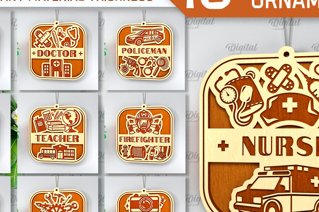 Intra απο ξύλο plywood 3mm-4mm πάχος – Επαγγελματικά στολίδια Δέσμη κοπής με λέιζερ Δίασταση  20x20 cm INTRAFABR-98041615