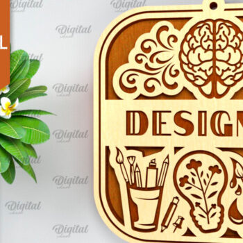 Intra απο ξύλο plywood 3mm-4mm πάχος – Επαγγελματικά στολίδια Δέσμη κοπής με λέιζερ Δίασταση  20x20 cm INTRAFABR-98041615 - Image 6