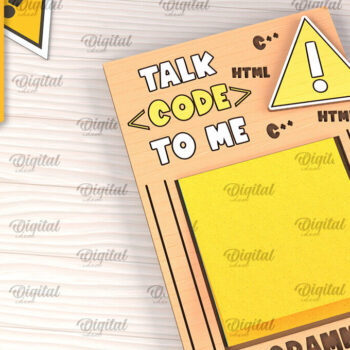 Intra απο ξύλο plywood 3mm-4mm πάχος – Επαγγελματική Sticky Note Holder Lasercut Δίασταση  20x20 cm INTRAFABR-99054093 - Image 1