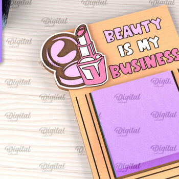 Intra απο ξύλο plywood 3mm-4mm πάχος – Επαγγελματική Sticky Note Holder Lasercut Δίασταση  20x20 cm INTRAFABR-99053778 - Image 1