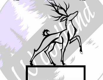 Intra απο ξύλο plywood 3mm-4mm πάχος – Περήφανος Μπακ Σήμα Δίασταση  20x20 cm INTRAFABR-34932681 - Image 1