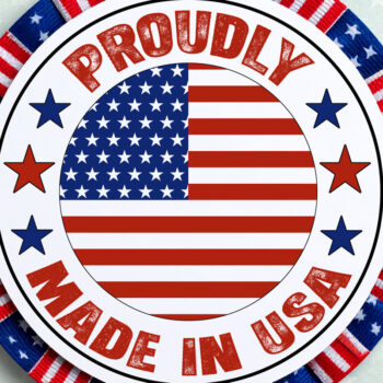 Intra απο ξύλο plywood 3mm-4mm πάχος – Proudly Made in USA στρογγυλή επιγραφή Δίασταση  20x20 cm INTRAFABR-123525460 - Image 4