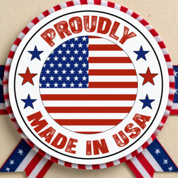 Intra απο ξύλο plywood 3mm-4mm πάχος – Proudly Made in USA στρογγυλή επιγραφή Δίασταση  20x20 cm INTRAFABR-123525460 - Image 5