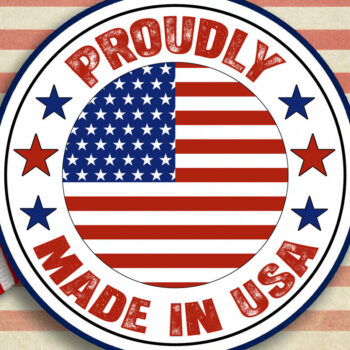 Intra απο ξύλο plywood 3mm-4mm πάχος – Proudly Made in USA στρογγυλή επιγραφή Δίασταση  20x20 cm INTRAFABR-123525460 - Image 8