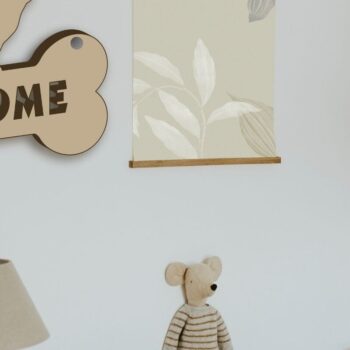 Intra απο ξύλο plywood 3mm-4mm πάχος – Σήμα καλωσορίσματος PUG Dog, Σημάδι Dog Lover Δίασταση  20x20 cm INTRAFABR-84987502 - Image 3