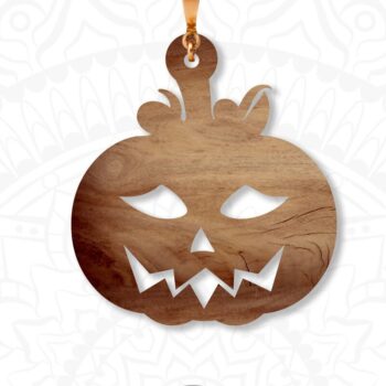 Intra απο ξύλο plywood 3mm-4mm πάχος – Σκουλαρίκια κολοκύθας, Αρχεία κοπής με λέιζερ Δίασταση  5x5 cm INTRAFABR-38201686 - Image 2