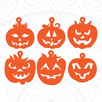 Intra απο ξύλο plywood 3mm-4mm πάχος – Σκουλαρίκια κολοκύθας, Αρχεία κοπής με λέιζερ Δίασταση  5x5 cm INTRAFABR-38201686 - Image 3