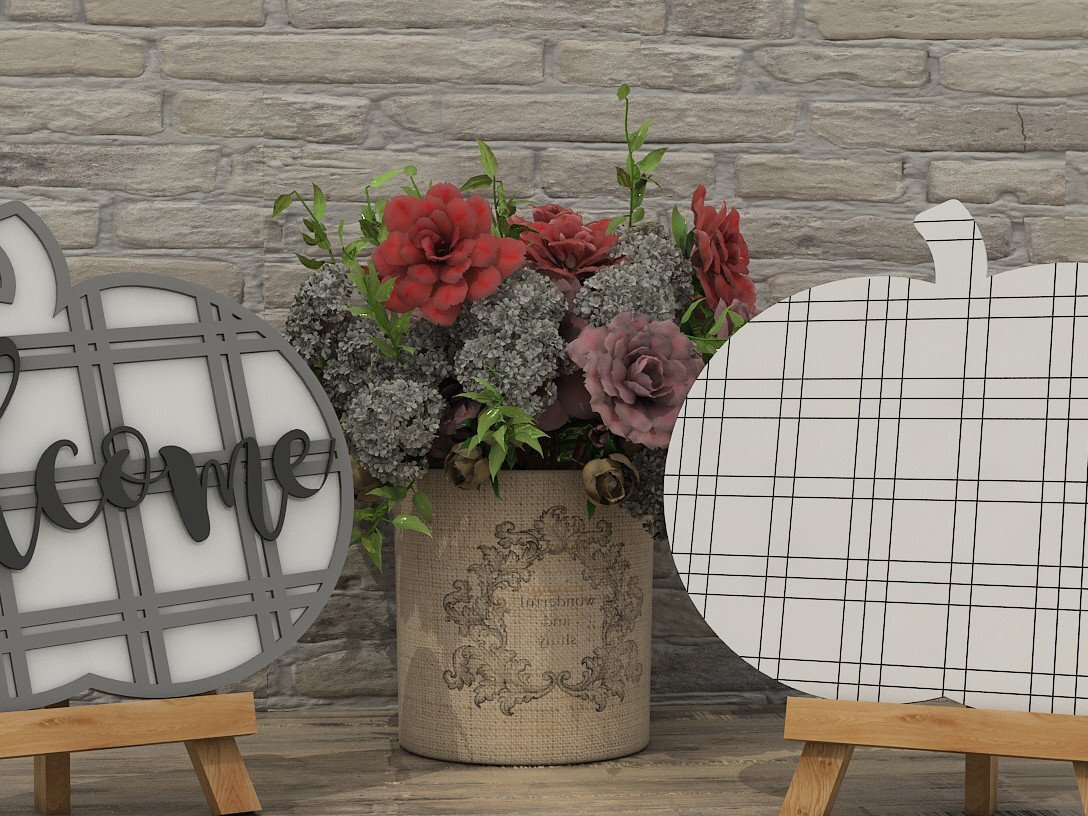 Intra απο ξύλο plywood 3mm-4mm πάχος – Αρχεία κολοκύθας για καβαλέτο Δίασταση  20x20 cm INTRAFABR-39419887