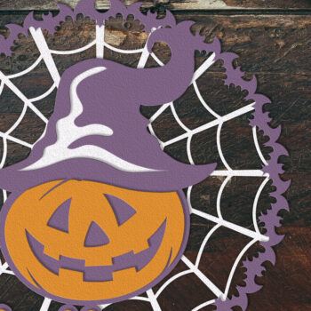 Intra απο ξύλο plywood 3mm-4mm πάχος – Κολοκύθα Halloween Δίασταση  20x20 cm INTRAFABR-17604624 - Image 6