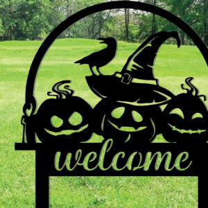 Intra απο ξύλο plywood 3mm-4mm πάχος – Πινακίδα ντεκόρ με μεταλλικά στοιχεία κήπου κολοκύθας Δίασταση 20x20 cm INTRAFABR-101278099