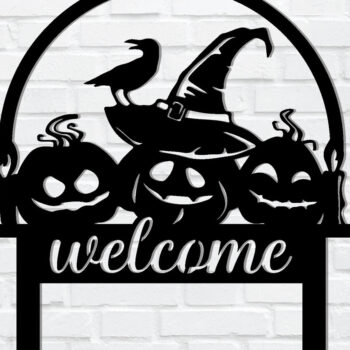 Intra απο ξύλο plywood 3mm-4mm πάχος – Πινακίδα ντεκόρ με μεταλλικά στοιχεία κήπου κολοκύθας Δίασταση 20x20 cm INTRAFABR-101278099 - Image 3