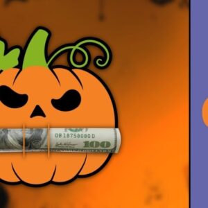 Intra απο ξύλο plywood 3mm-4mm πάχος – Pumpkin Money Holder Card Δίασταση  20x20 cm INTRAFABR-36512810