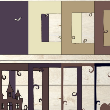 Intra απο ξύλο plywood 3mm-4mm πάχος – Pumpkin Multilayered, Halloween 3d Δίασταση 20x20 cm INTRAFABR-76669776 - Image 3