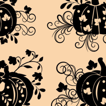 Intra απο ξύλο plywood 3mm-4mm πάχος – Κολοκύθα στολίδι Floral Πακέτο Δίασταση  20x20 cm INTRAFABR-80255762 - Image 1
