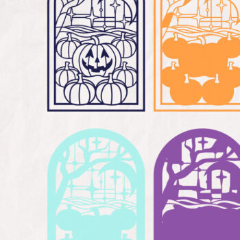 Intra απο ξύλο plywood 3mm-4mm πάχος – Κολοκύθα Patch Βιτρώ Δίασταση  20x20 cm INTRAFABR-81693262 - Image 2