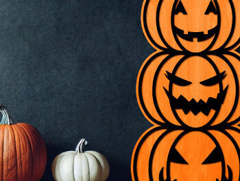 Intra απο ξύλο plywood 3mm-4mm πάχος – Pumpkin Stack Laser Cit Δίασταση 20x20 cm INTRAFABR-101469891 - Image 1