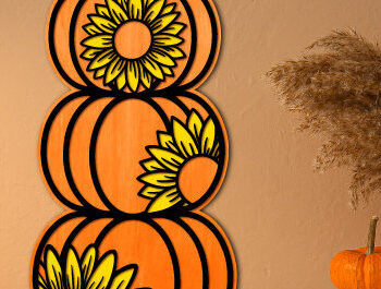 Intra απο ξύλο plywood 3mm-4mm πάχος – Pumpkin Stack Laser Cit Δίασταση 20x20 cm INTRAFABR-101469837 - Image 2